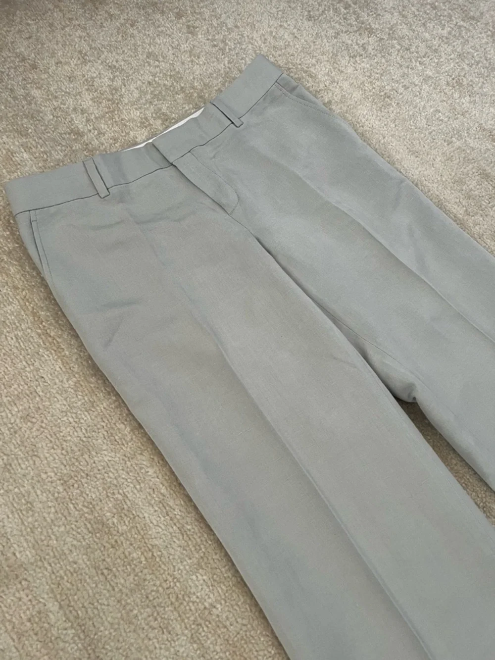 Banana Republic gray linen